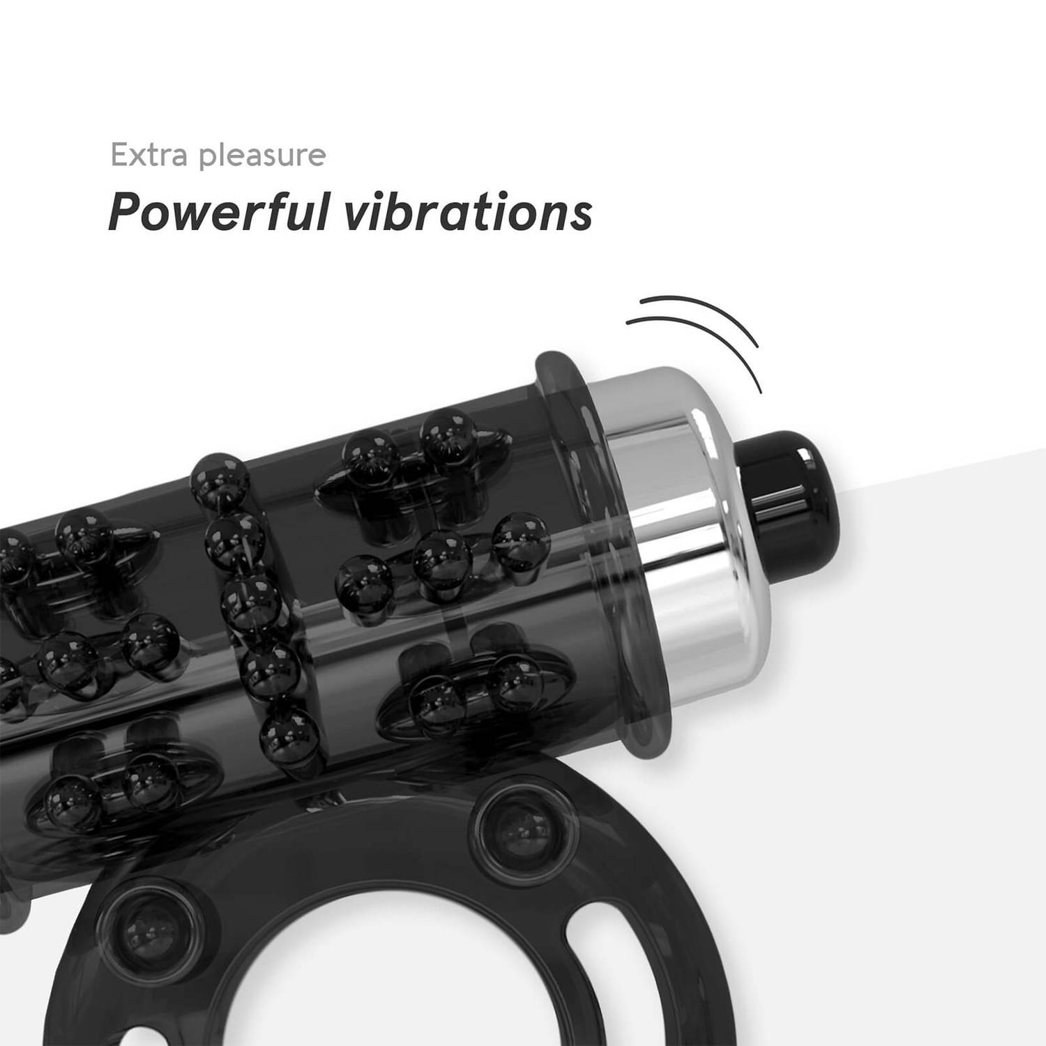 So Divine Thriller 2 in 1 Vibrating Ring