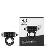 So Divine Thriller 2 in 1 Vibrating Ring