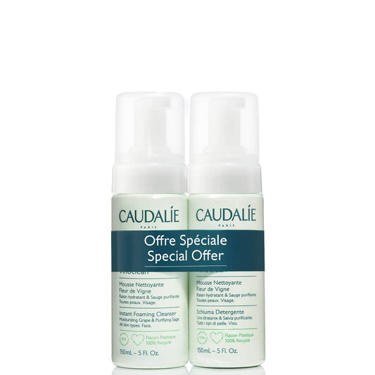 Caudalie Vinoclean Instant Foaming Cleanser Duo