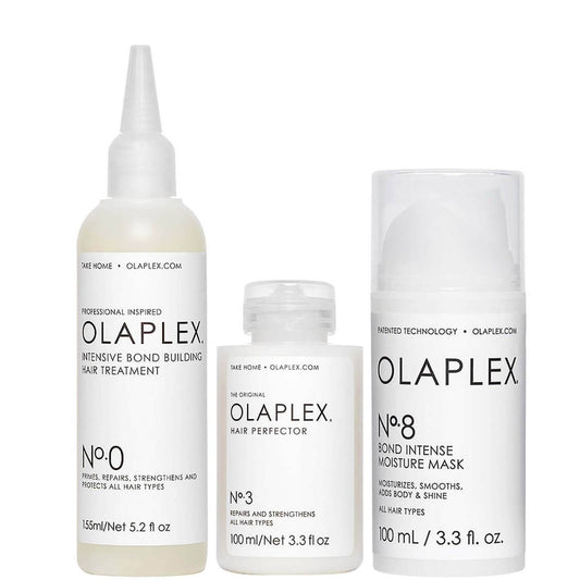 Olaplex No.0, No.3 and No.8 Bundle