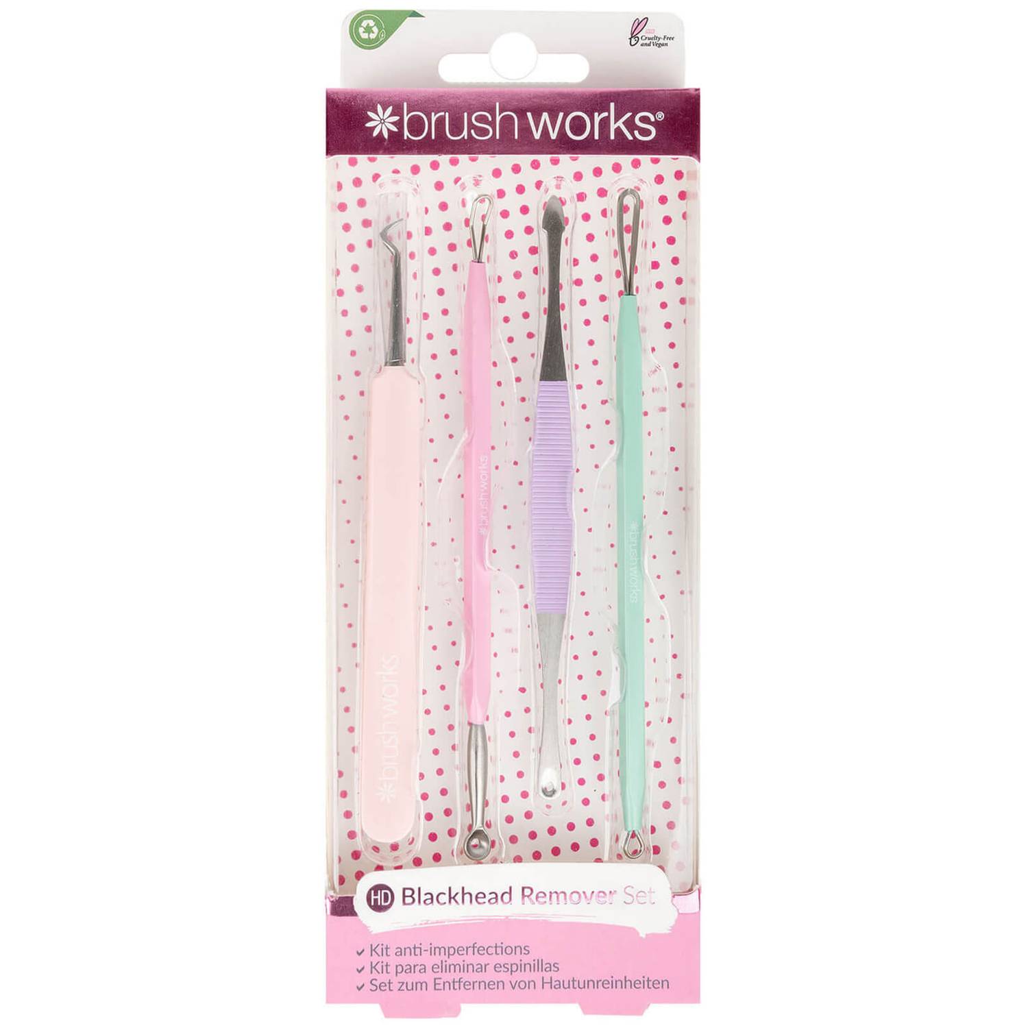 Brushworks HD Blackhead and Blemish Remover Set