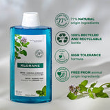 KLORANE Detox Shampoo with Organic Aquatic Mint 200ml