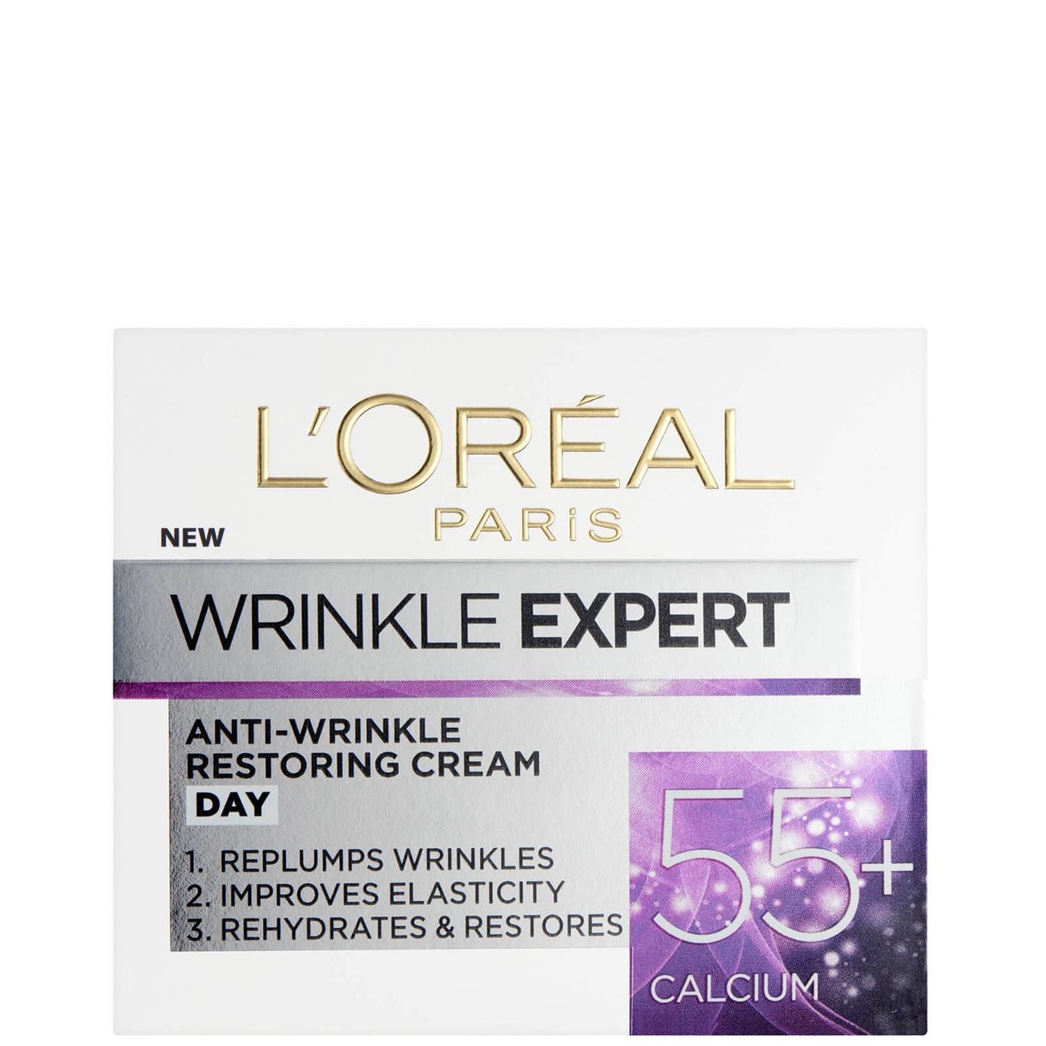 L'Oréal Paris Wrinkle Expert 55+ Calcium Anti-Wrinkle & Restoring Day Cream 50ml