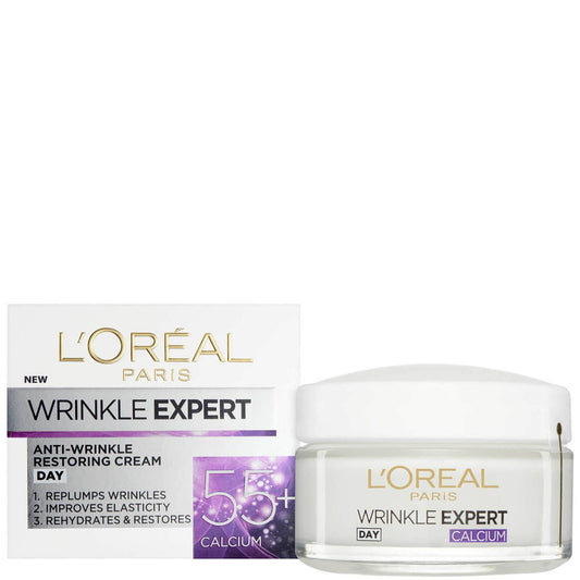 L'Oréal Paris Wrinkle Expert 55+ Calcium Anti-Wrinkle & Restoring Day Cream 50ml