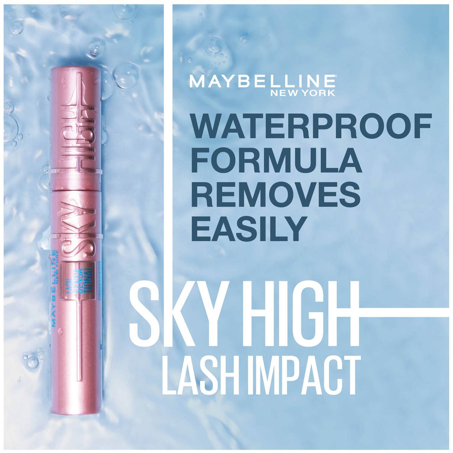 Maybelline Lash Sensational Sky High Waterproof Mascara - 01 Black