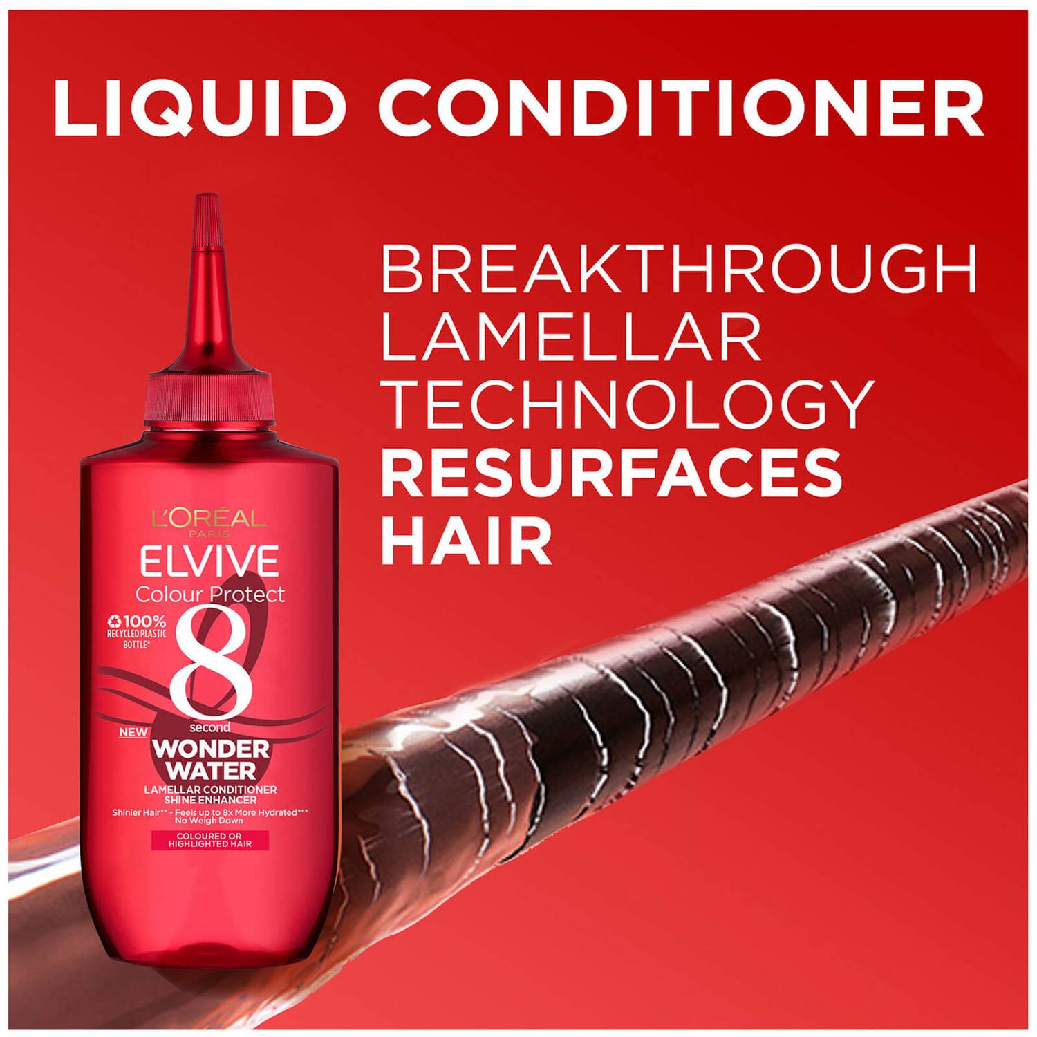 L'Oréal Paris Elvive Dream Lengths Colour Protect Wonder Water 8 Second Hair Treatment 200ml