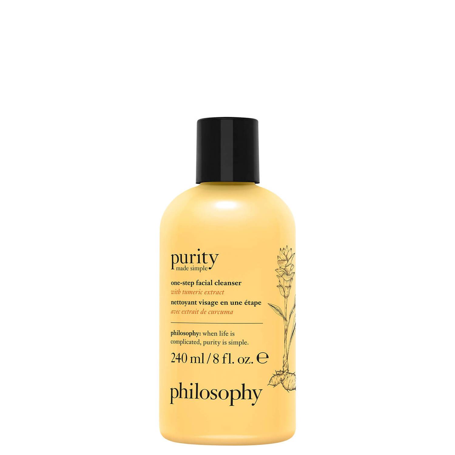 philosophy Exclusive Purity Facial Cleanser with Turmeric Extract 240ml