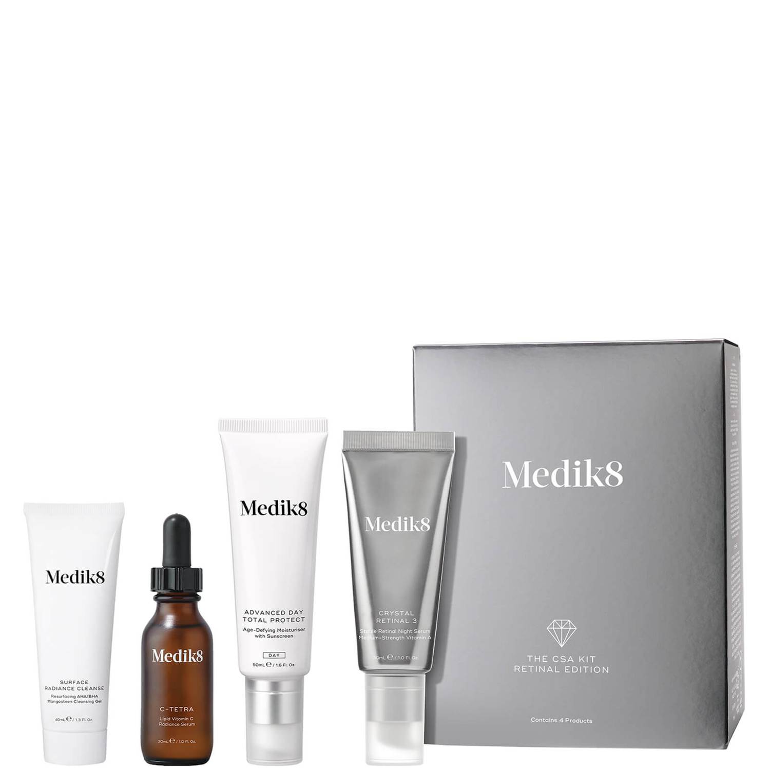 Medik8 The CSA Kit Retinal Edition (Worth £154.00)