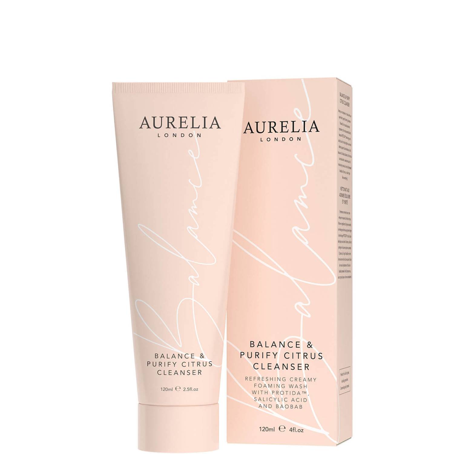 Aurelia London Balance and Purify Citrus Cleanser 120ml