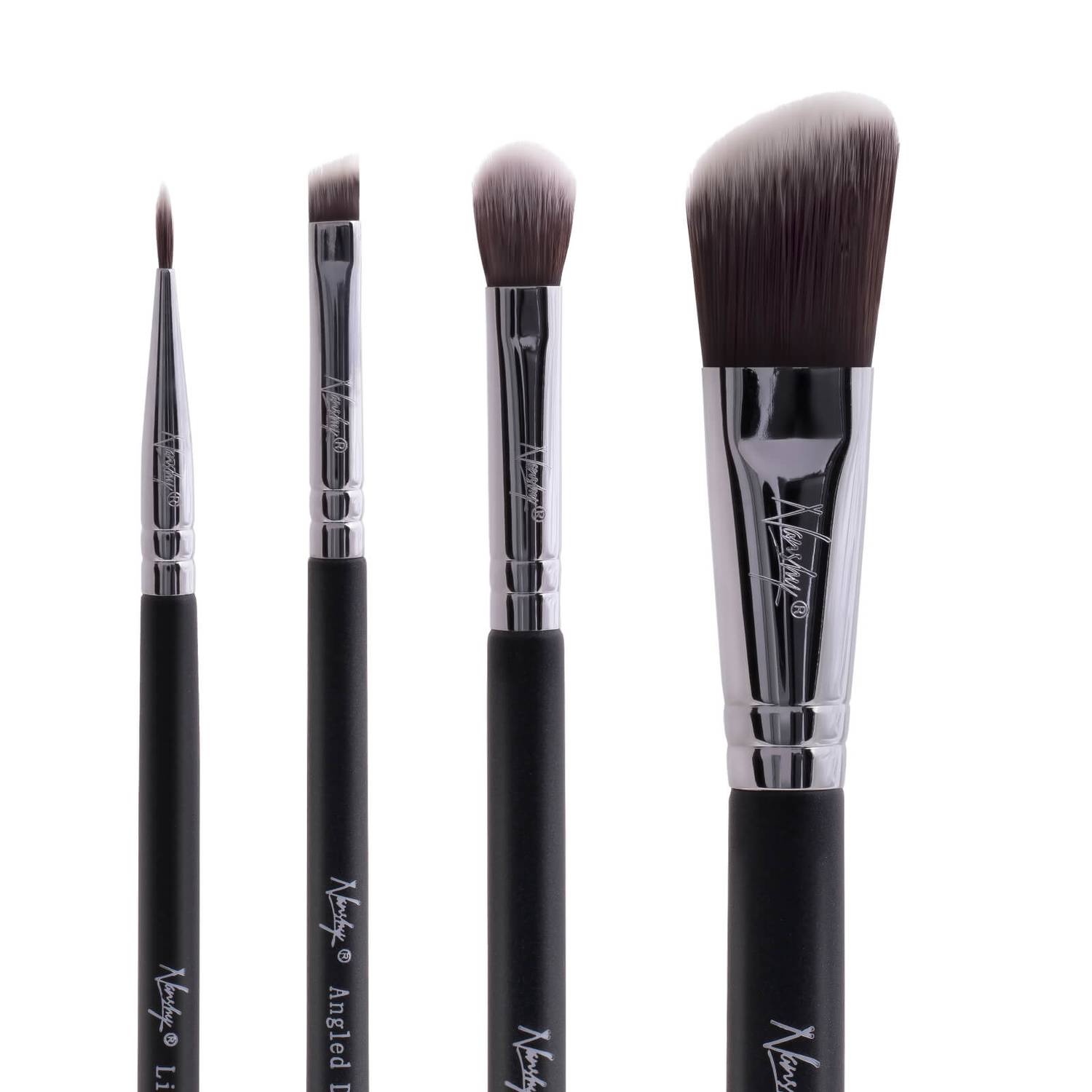 Nanshy Masterful Collection Brush Set - Onyx Black