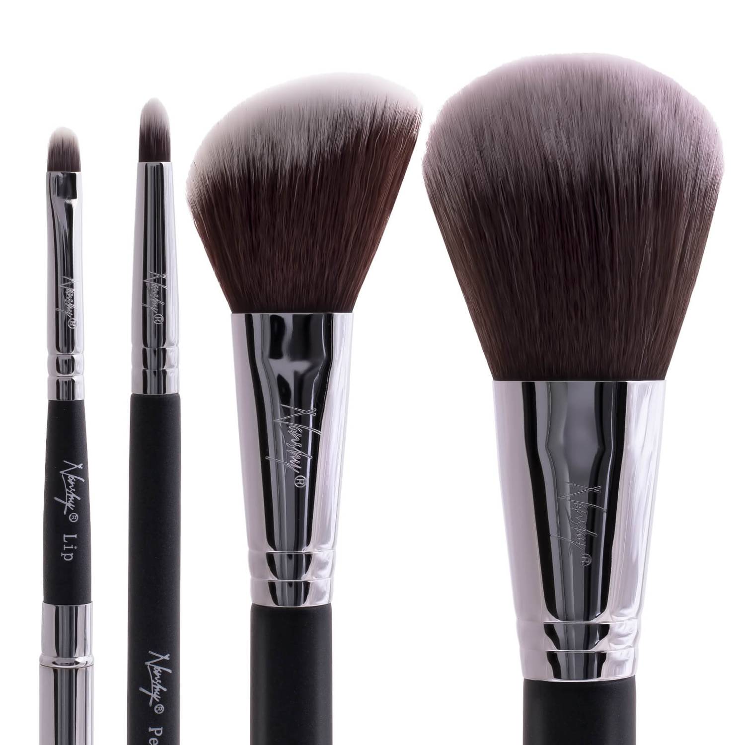 Nanshy Masterful Collection Brush Set - Onyx Black