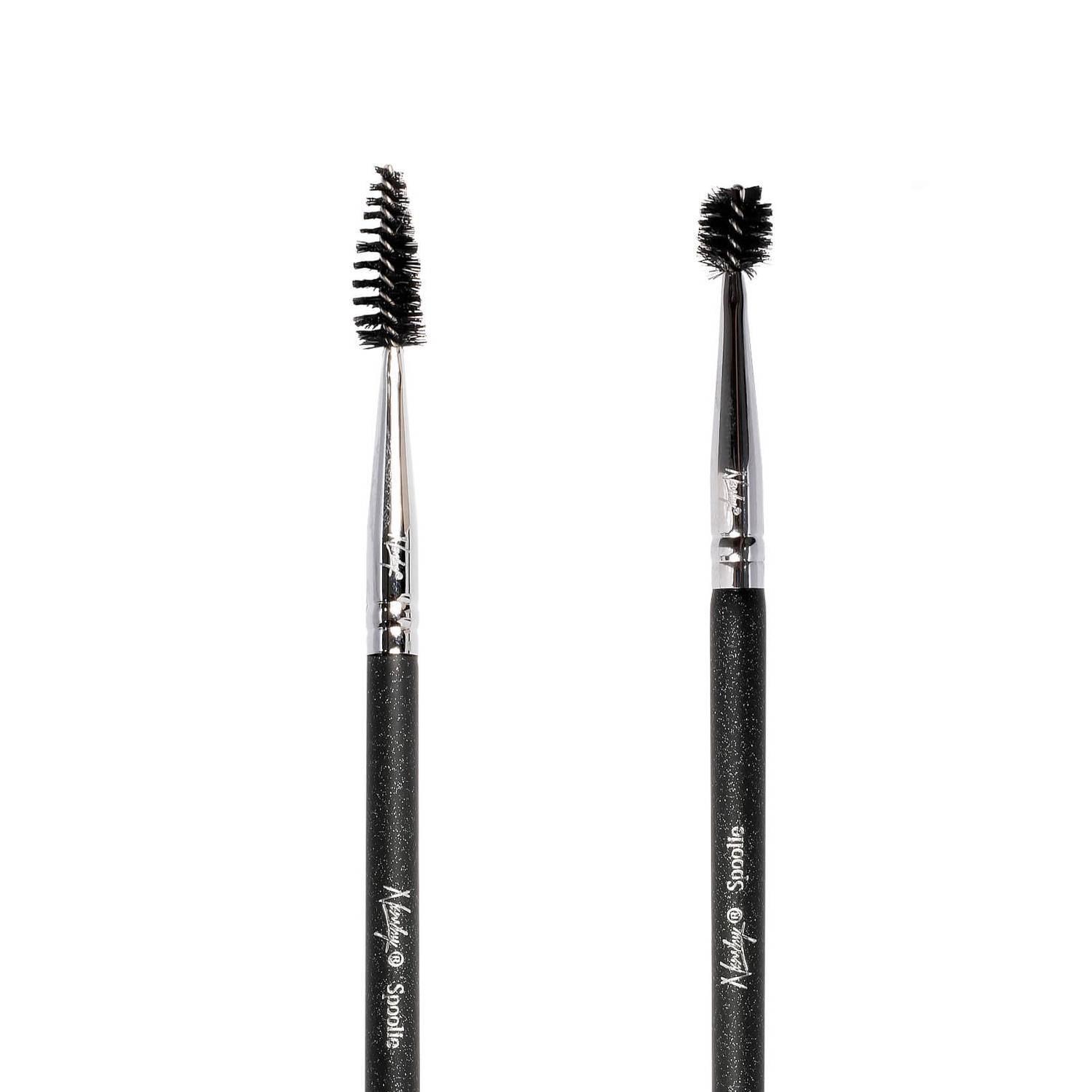 Nanshy Spoolie Eyebrow and Eyelash Brush - Onyx Black