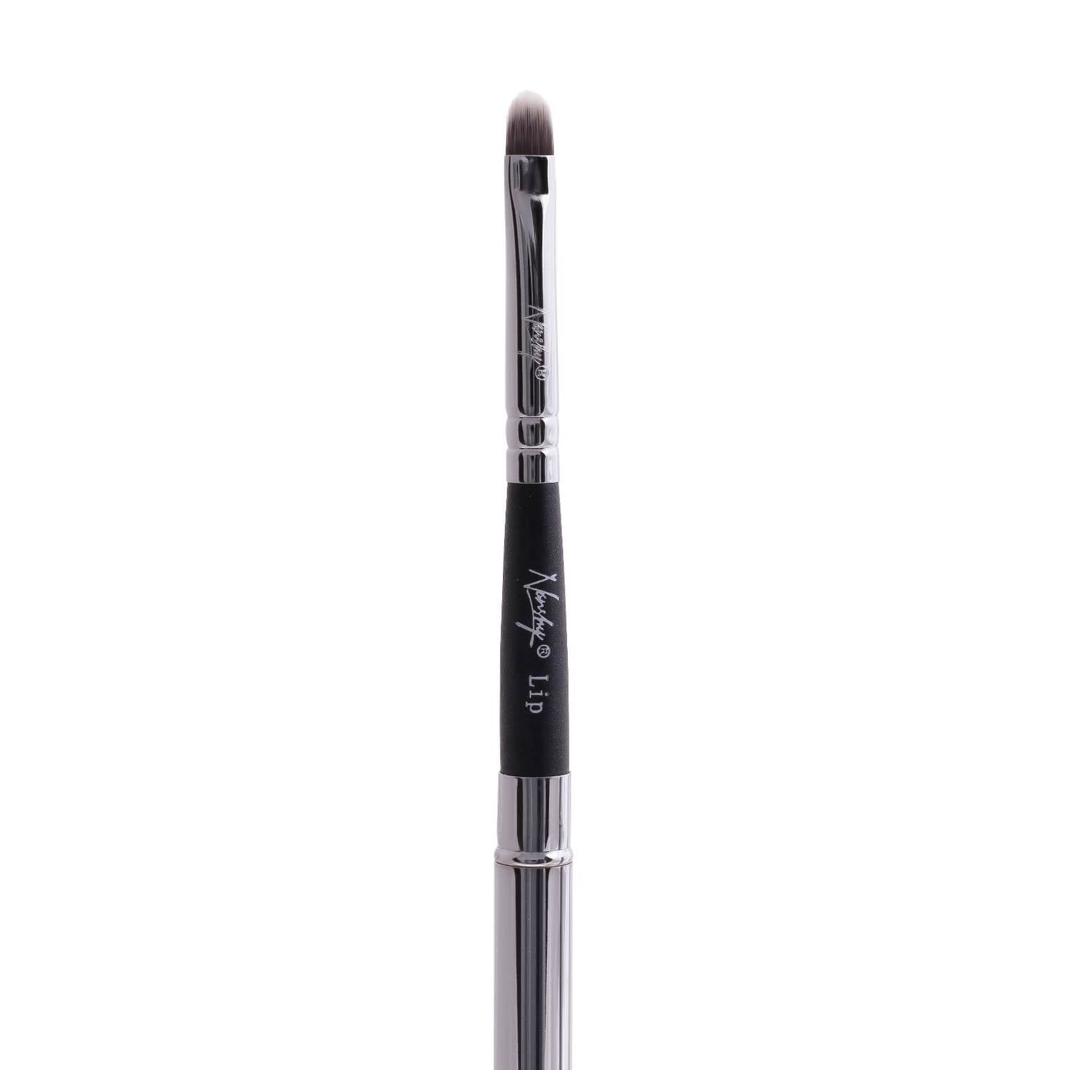 Nanshy Lip Brush with Lid - Onyx Black