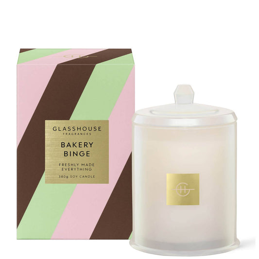 Glasshouse Fragrances Bakery Binge Candle 380g