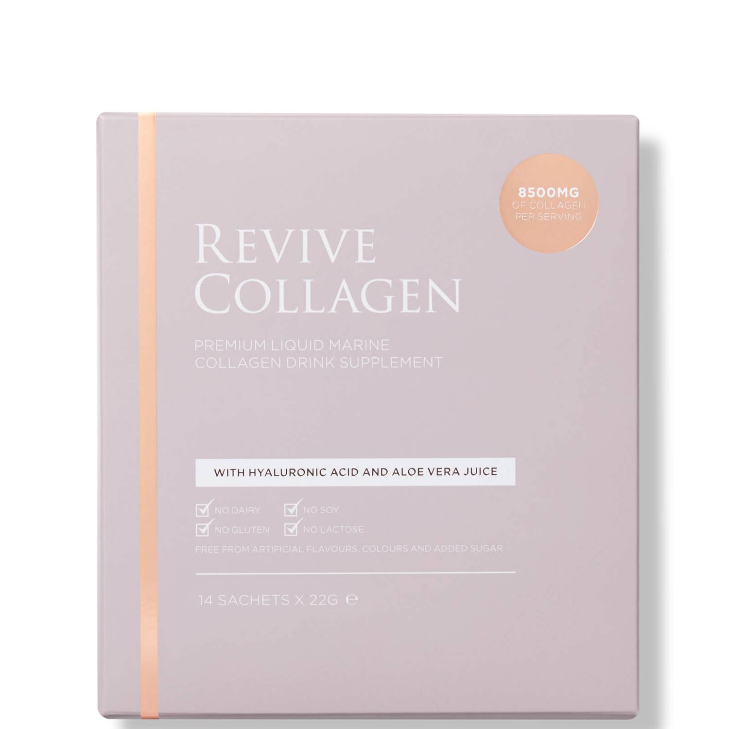 Revive Collagen Premium Liquid Hydrolysed Marine Collagen Drink - 14 Sachets