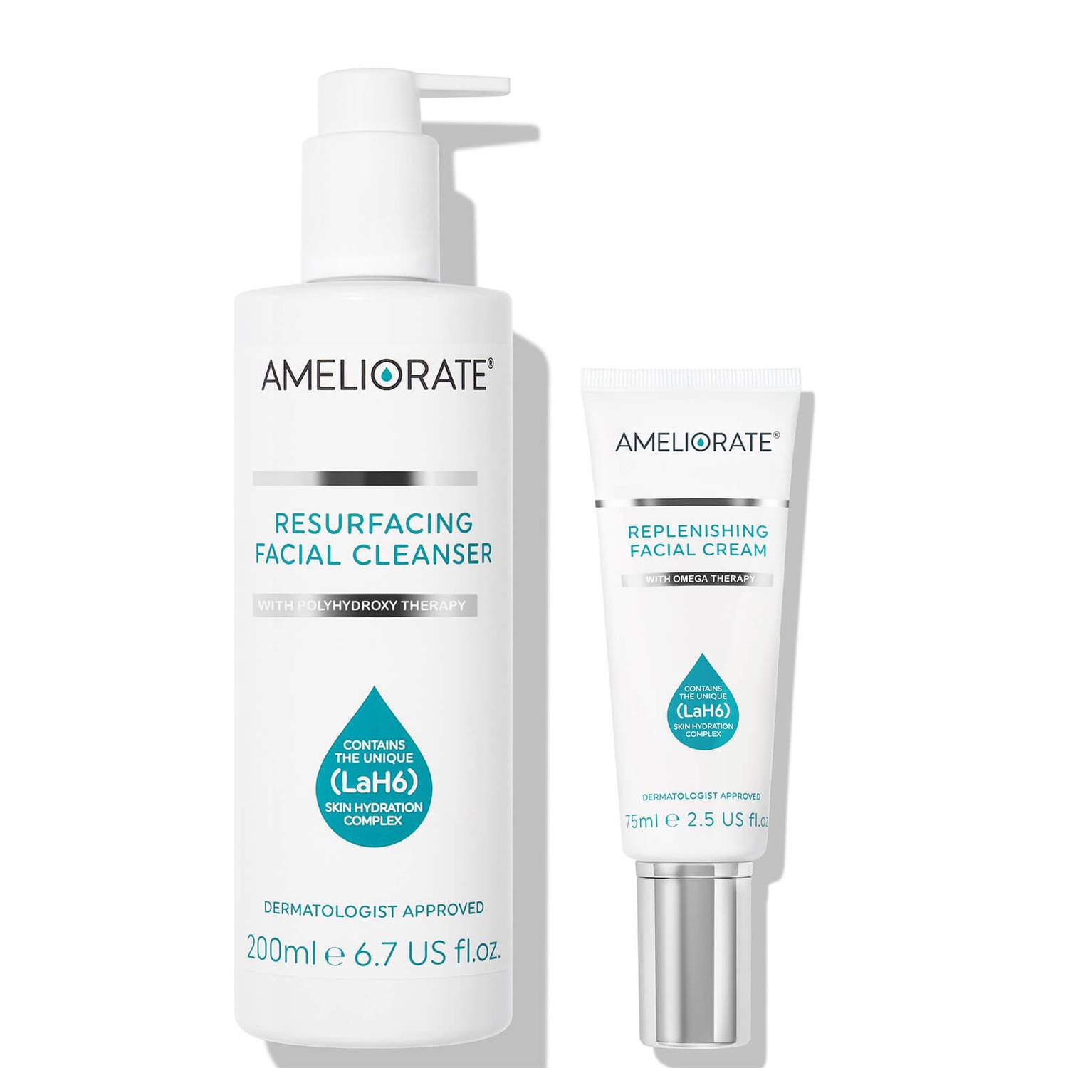 AMELIORATE Facial Cleansing Kit (Worth £48.00)