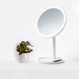 MAGNITONE London Light Up Daylight Desktop Mirror - White