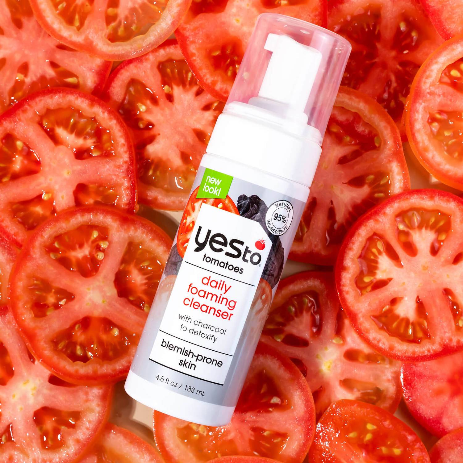 yes to Tomatoes Detoxifying Charcoal Oxygenated Cleanser 133ml