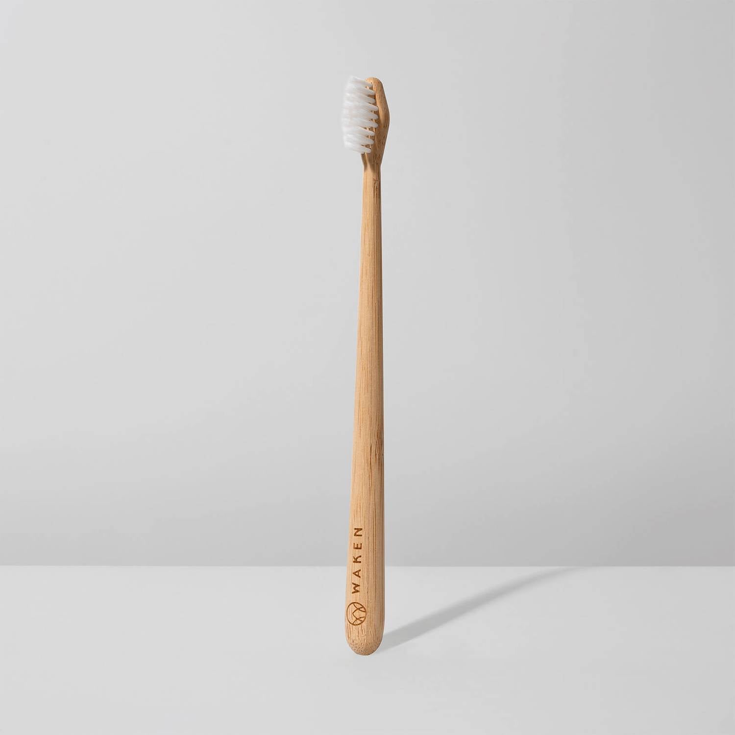 Waken Bamboo Toothbrush White