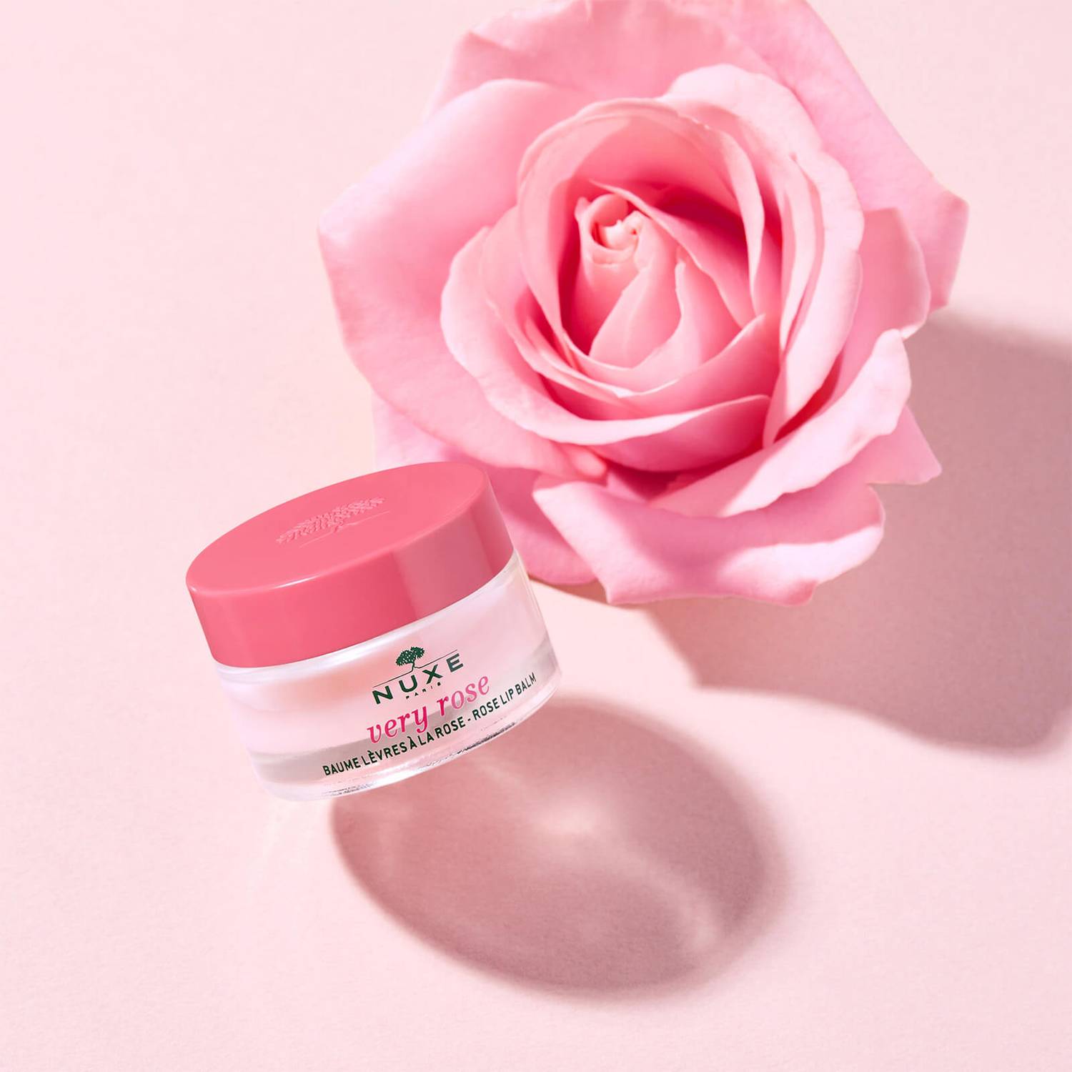 NUXE Hydrating lip balm, Very Rose - 15 g