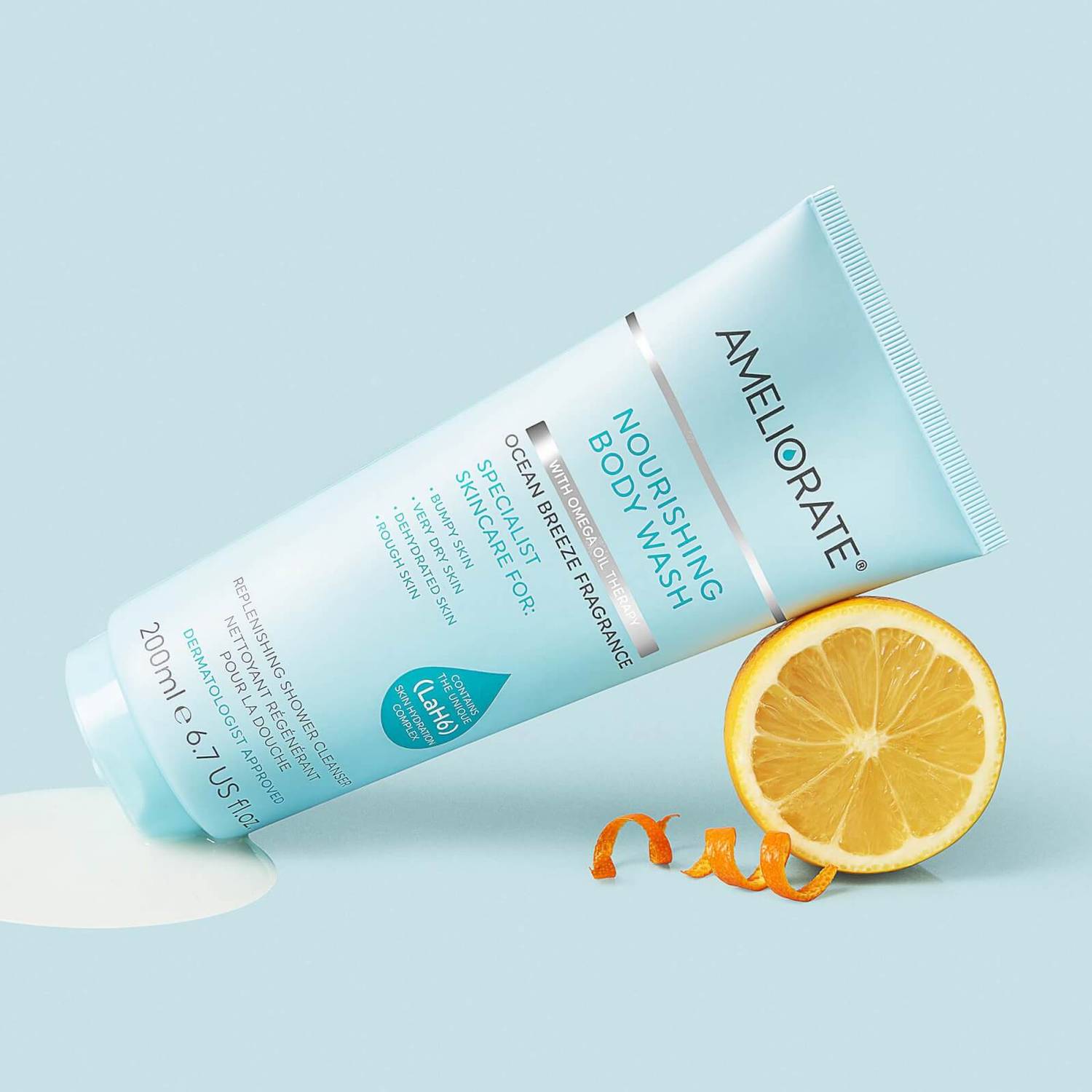 AMELIORATE Nourishing Body Wash - Ocean Breeze