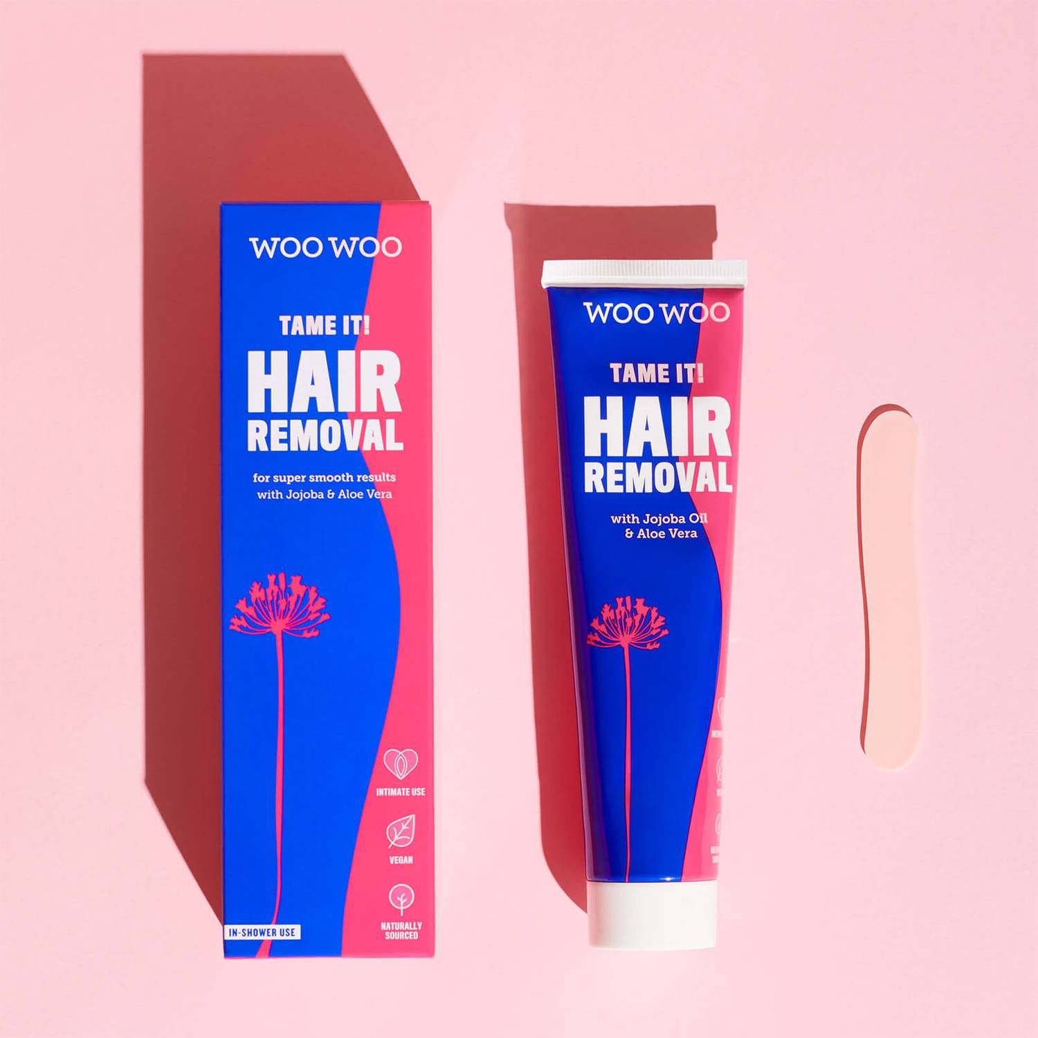 WooWoo Tame It! Vegan In Shower Hair Removal 50ml