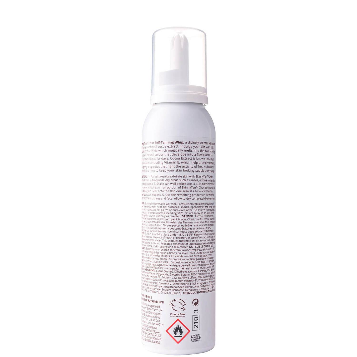 Skinny Tan Choc Self Tan Whip Milk Chocolate 150ml
