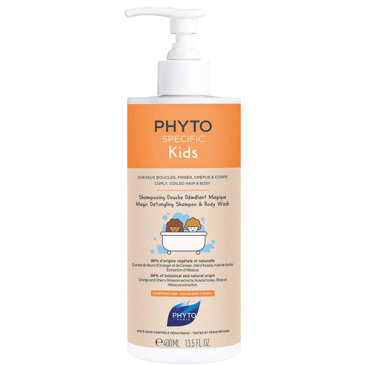 Phyto PhytoKids Magic Detangling Shampoo and Body Wash 400ml