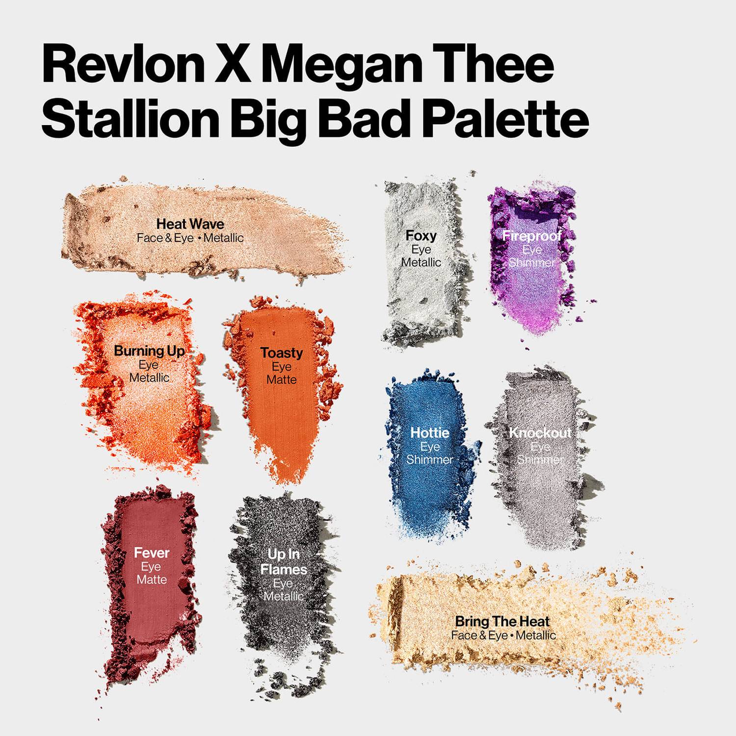 Revlon x Megan Thee Stallion Big Bad Palette