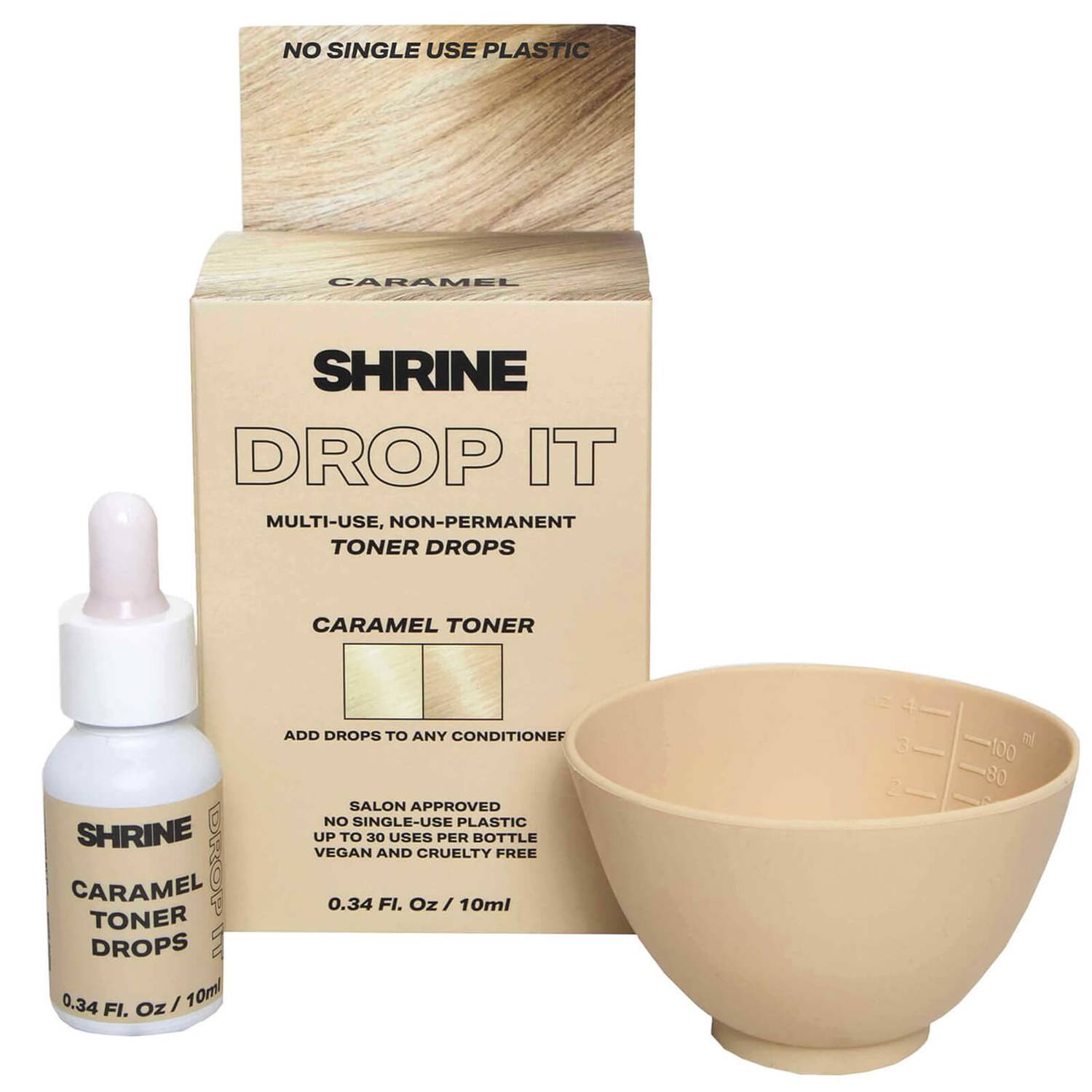 SHRINE Drop It Caramel Blonde Toner