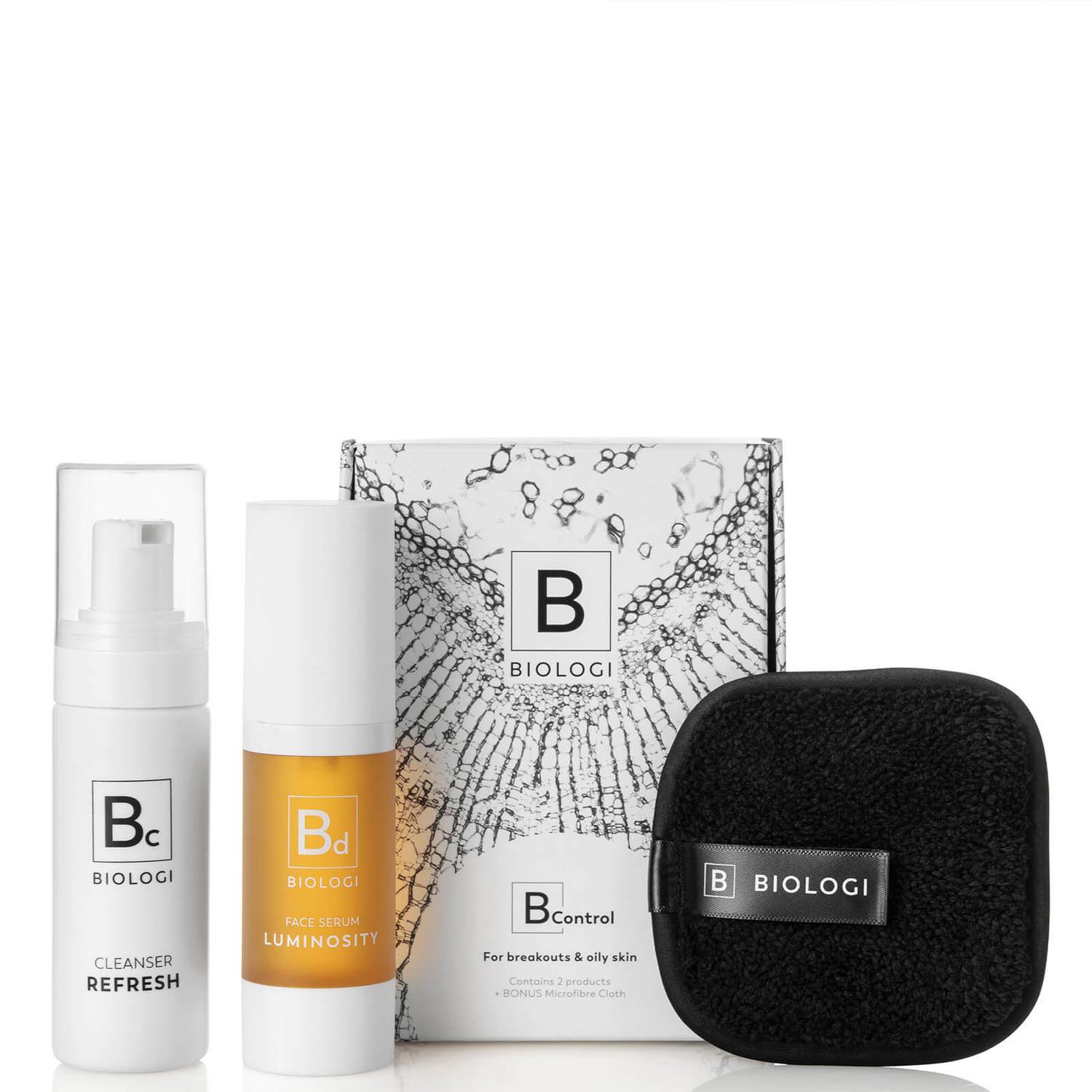 Biologi B Control Skin Concern Bundle for Oily and Breakout Prone Skin