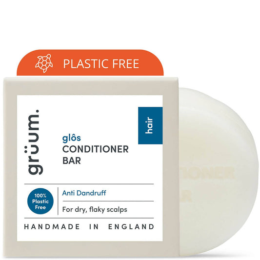 grüum Glôs Zero Plastic Anti-Dandruff Conditioner Bar 50g