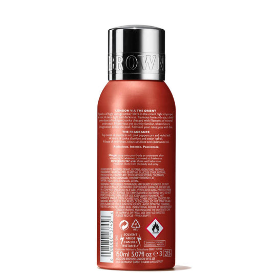 Molton Brown Neon Amber Spray Deodorant 150ml