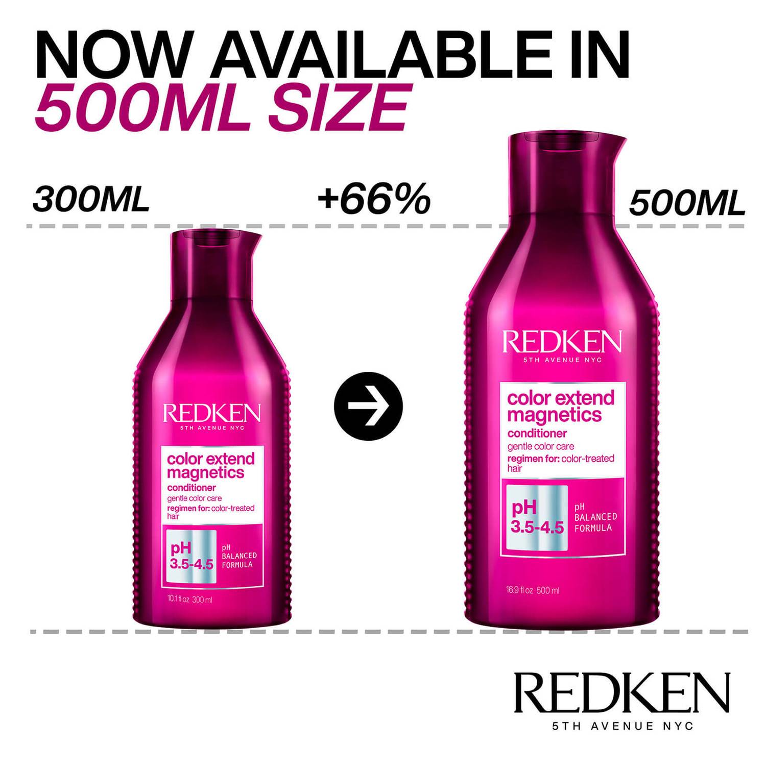 Redken Colour Extend Magnetics Shampoo and Conditioner Duo (2 x 500ml)