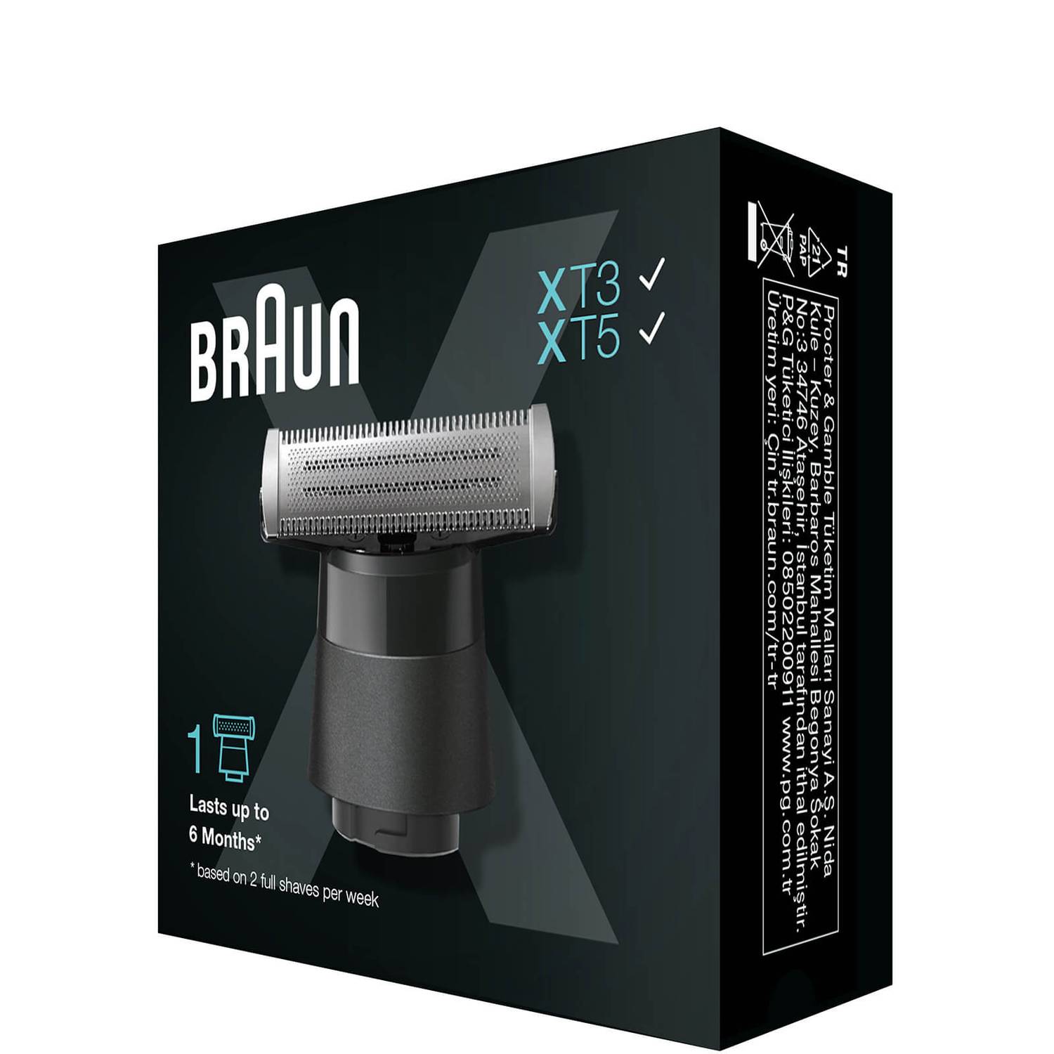 Braun Series X Replacement Blade Beard Trimmer Electric Shaver One Blade XT10