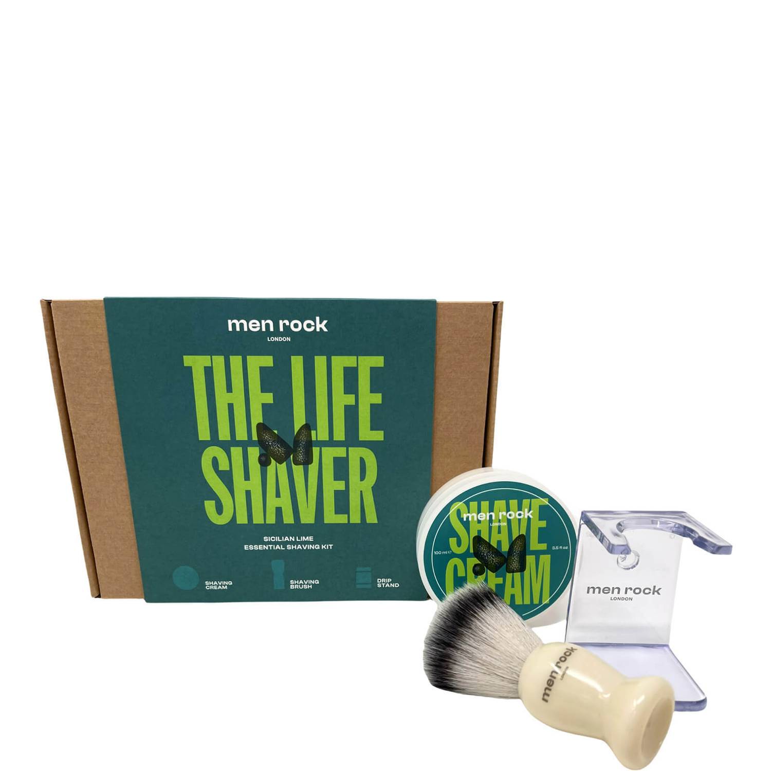 Men Rock Shaving Gift Set - Sicilian Lime (Worth £35.45)