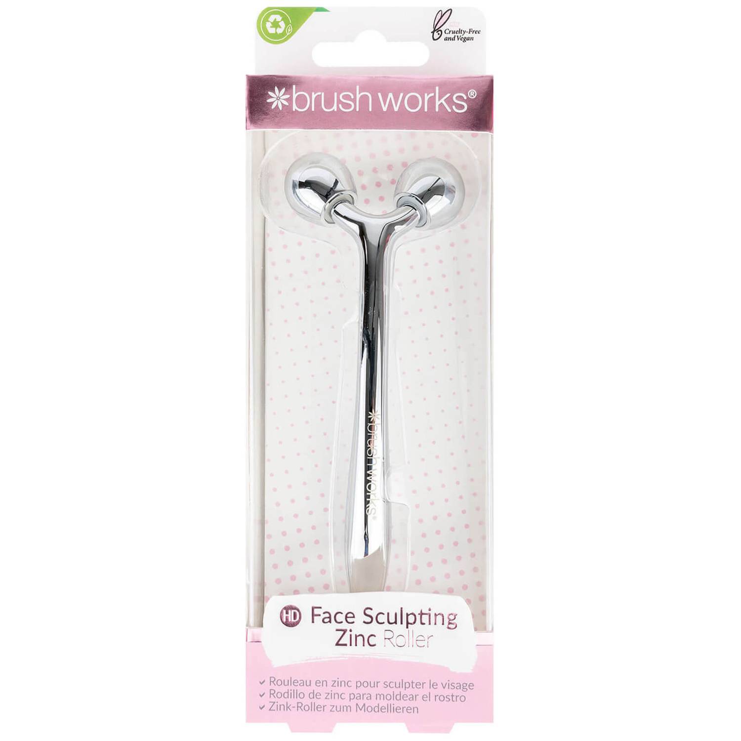 Brushworks Face Sculpting Zinc Roller