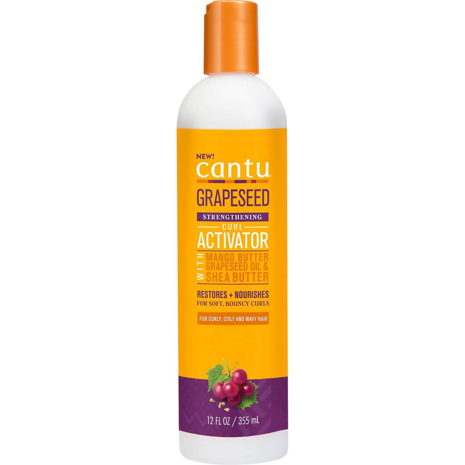 Cantu Grapeseed Curl Activator Cream 355ml