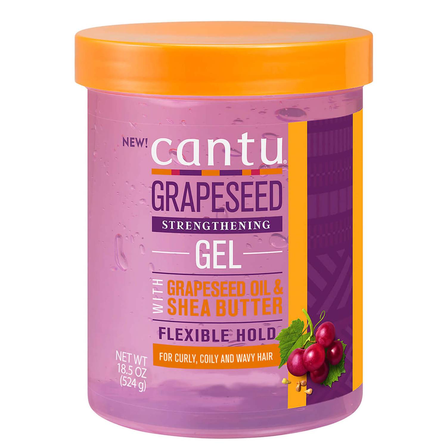 Cantu Grapeseed Styling Gel 524g