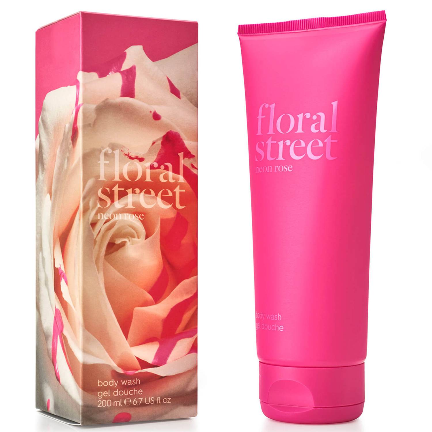 Floral Street Neon Rose Body Wash 200ml