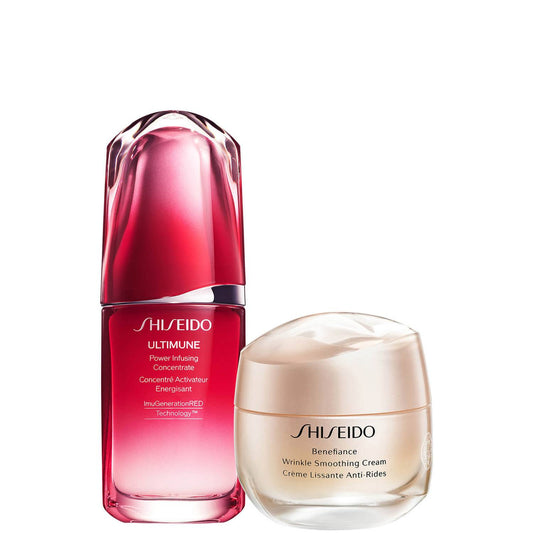 Shiseido Ultimune and Wrinkle Smoothing Set