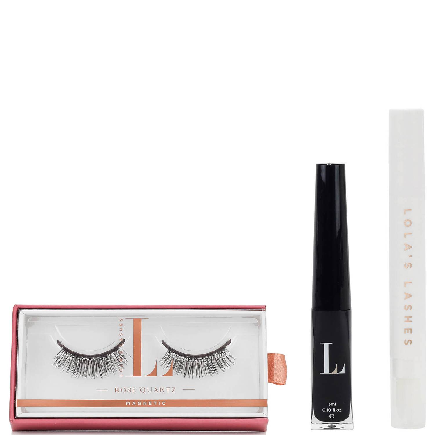 Lola's Lashes Rose Quartz Hybrid Eyelash Kit