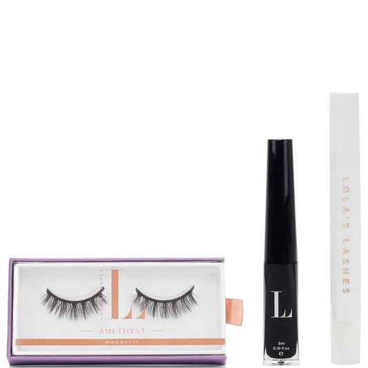 Lola's Lashes Amethyst Hybrid Eyelash Kit