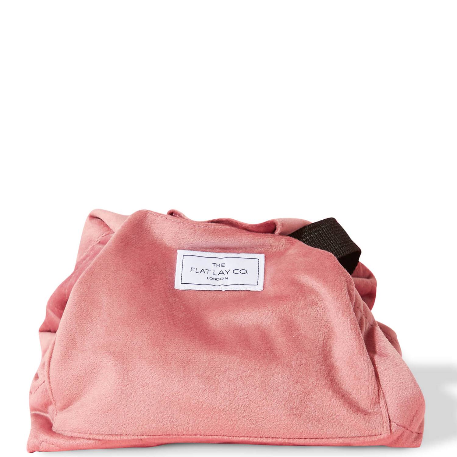 The Flat Lay Co. Drawstring Bag - Pink Velvet