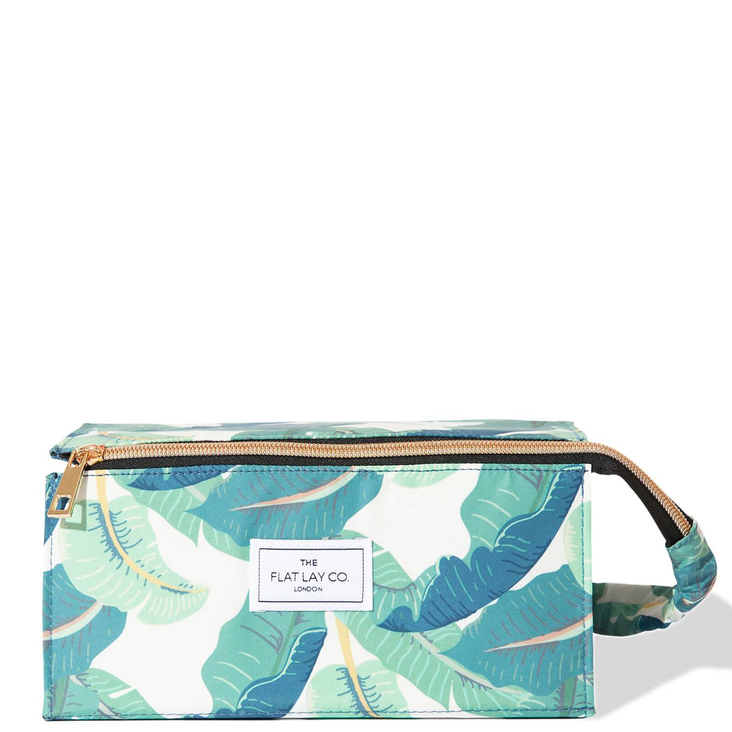 The Flat Lay Co. Open Flat Box Bag - Tropical Leaves