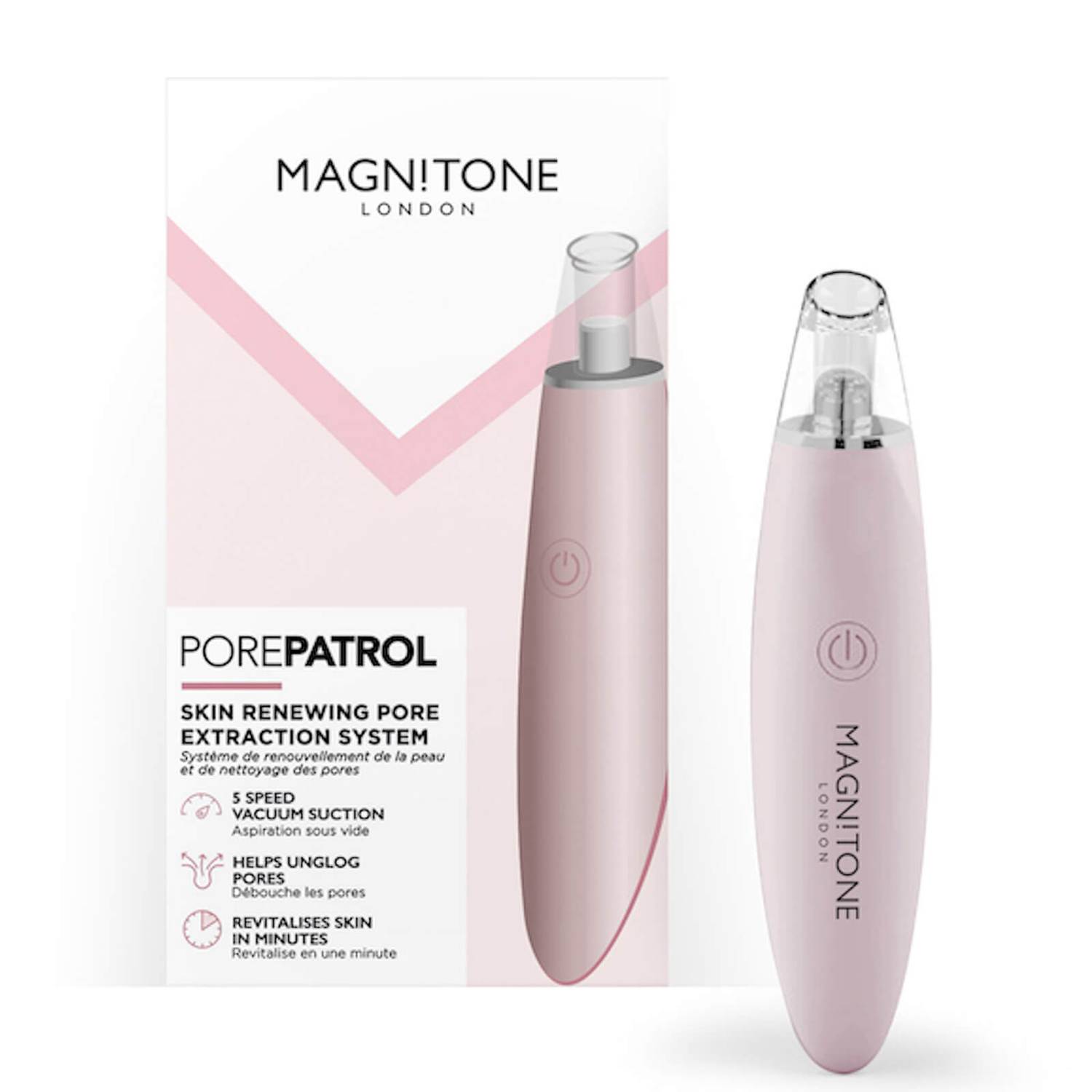 MAGNITONE London PorePatrol Skin Renewing Pore Extraction System - Pink