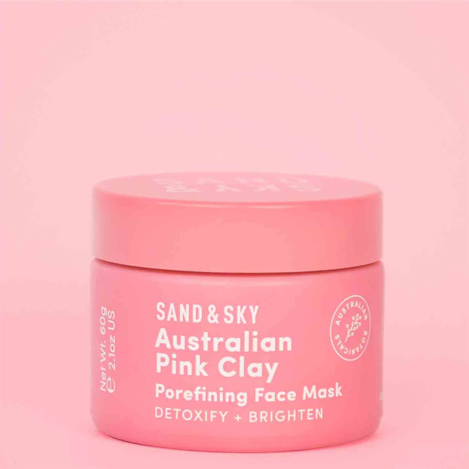 Sand & Sky Brilliant Skin Purifying Pink Clay Mask 60g