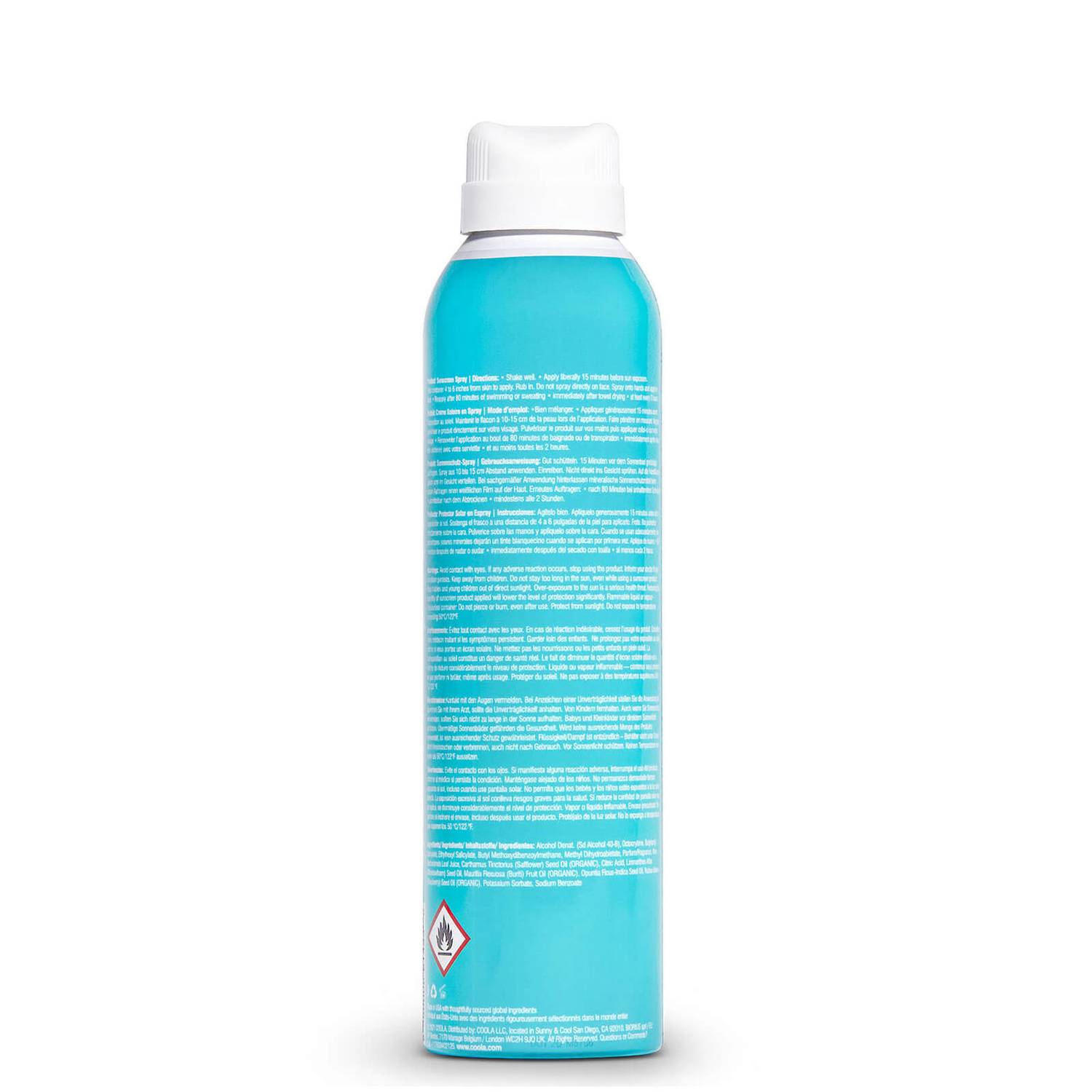 COOLA Classic Sunscreen Spray SPF30 Pina Colada