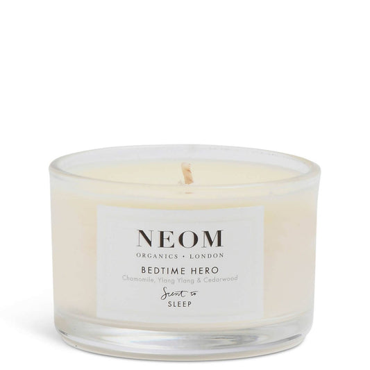 NEOM Bedtime Hero Travel Scented Candle 75g