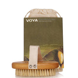 VOYA Exfoliating Body Brush and Organic Cotton Pouch 1ml